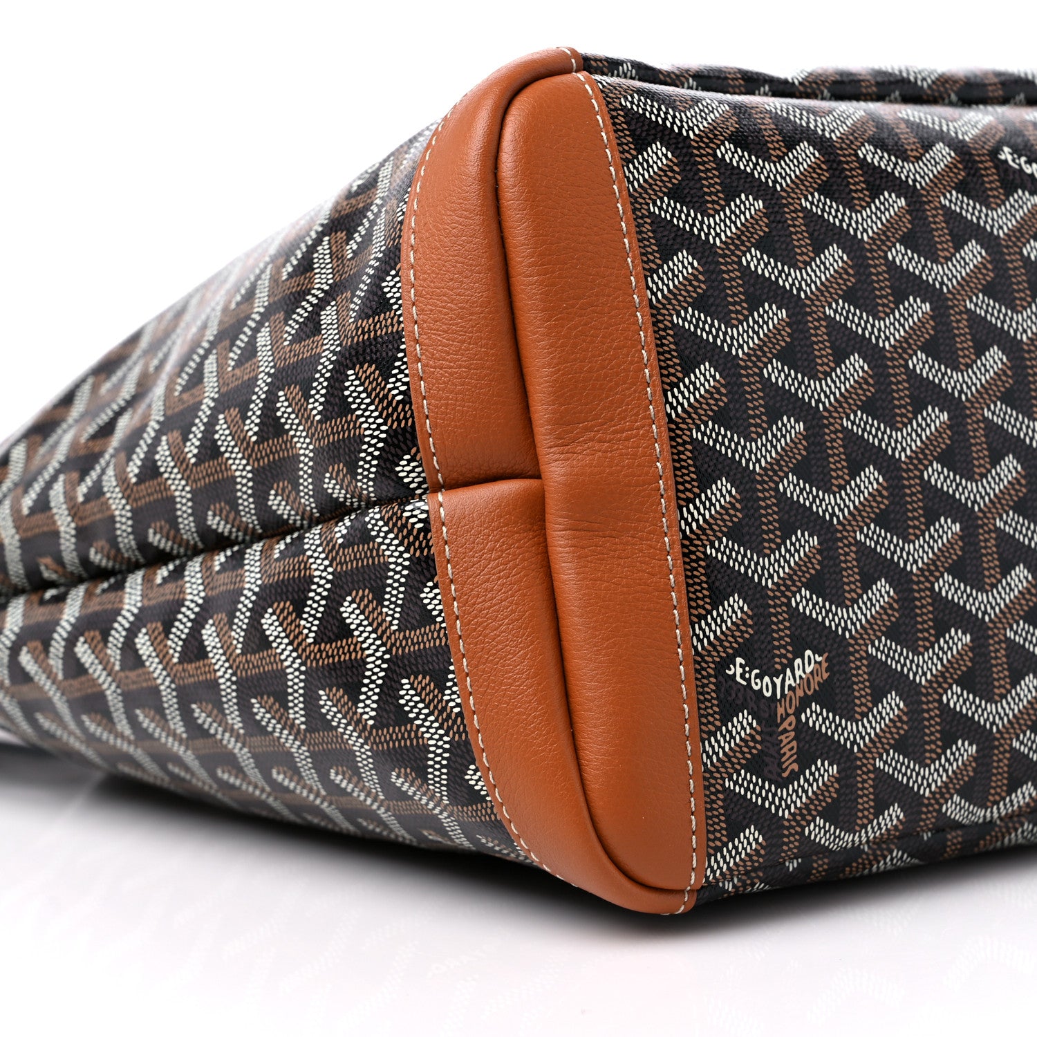 Goyard Goyardine Artois MM Black Gold 8 of 9