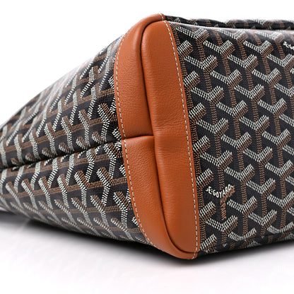 Goyard Goyardine Artois MM Black Gold 8 of 9