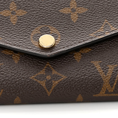 Louis Vuitton Monogram Sarah Wallet NM 8 of 10