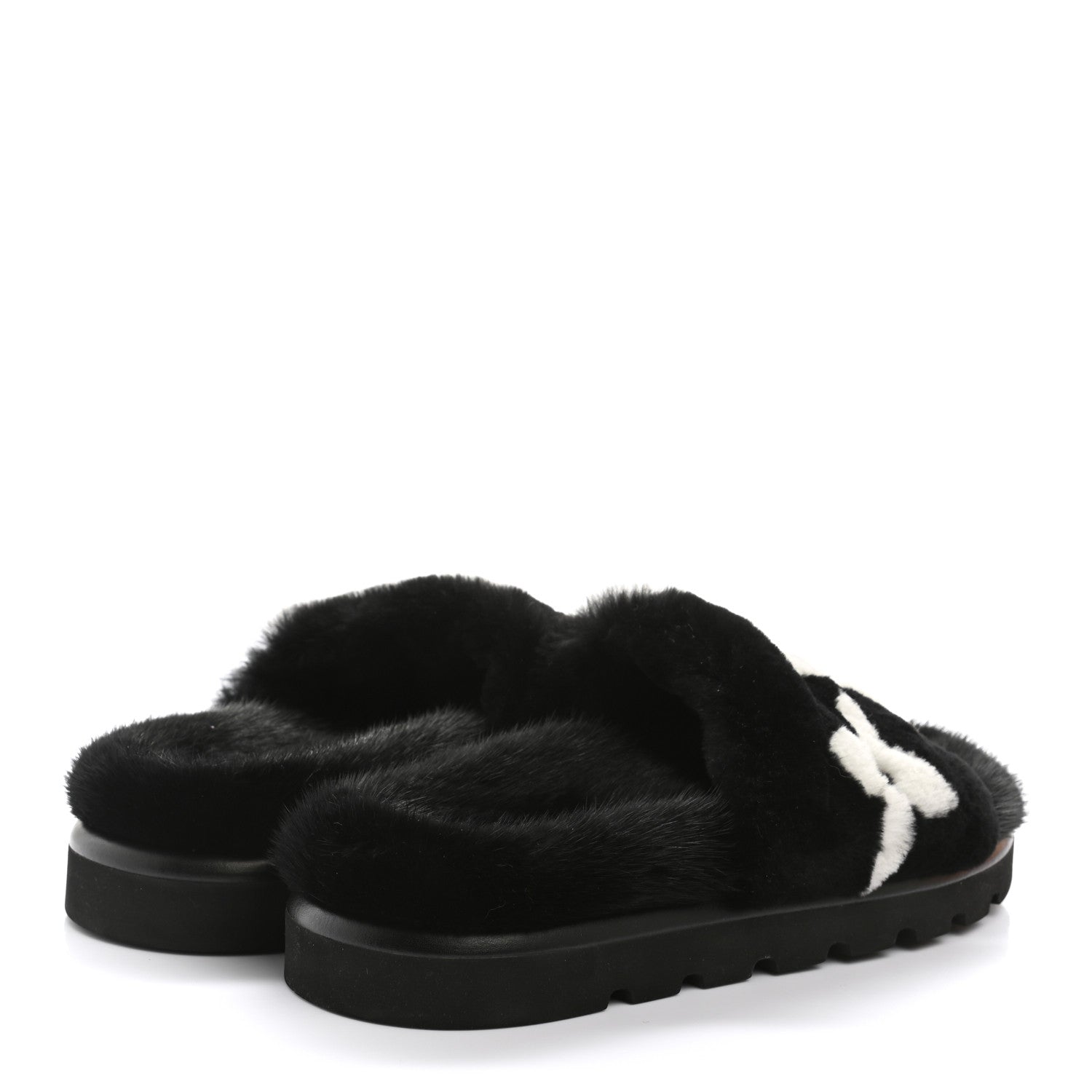 Louis Vuitton Mink Pool Pillow Comfort Mule 39 Black 4 of 9
