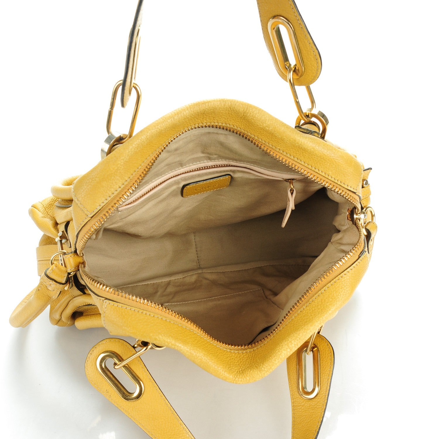 Chloe Calfskin Medium Paraty Mustard 5 of 12