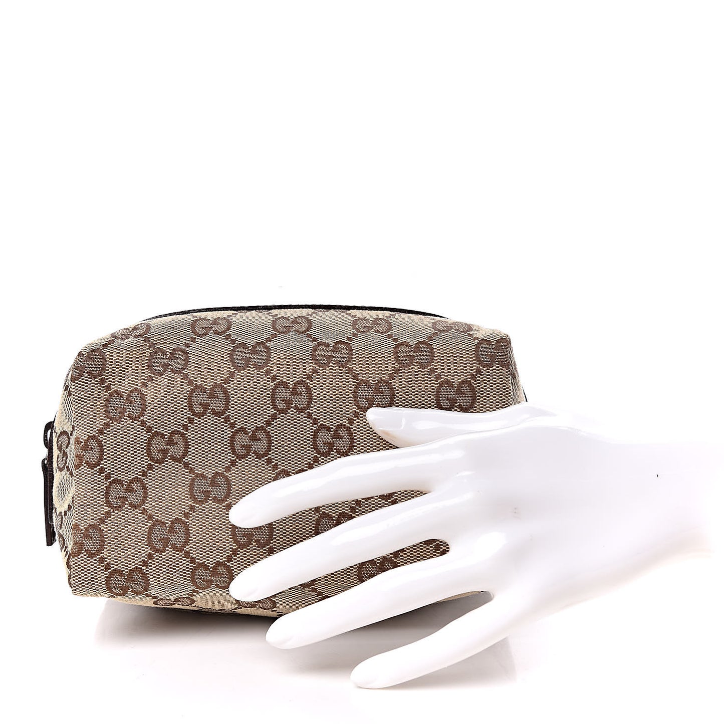 Monogram Large Cosmetic Case Brown