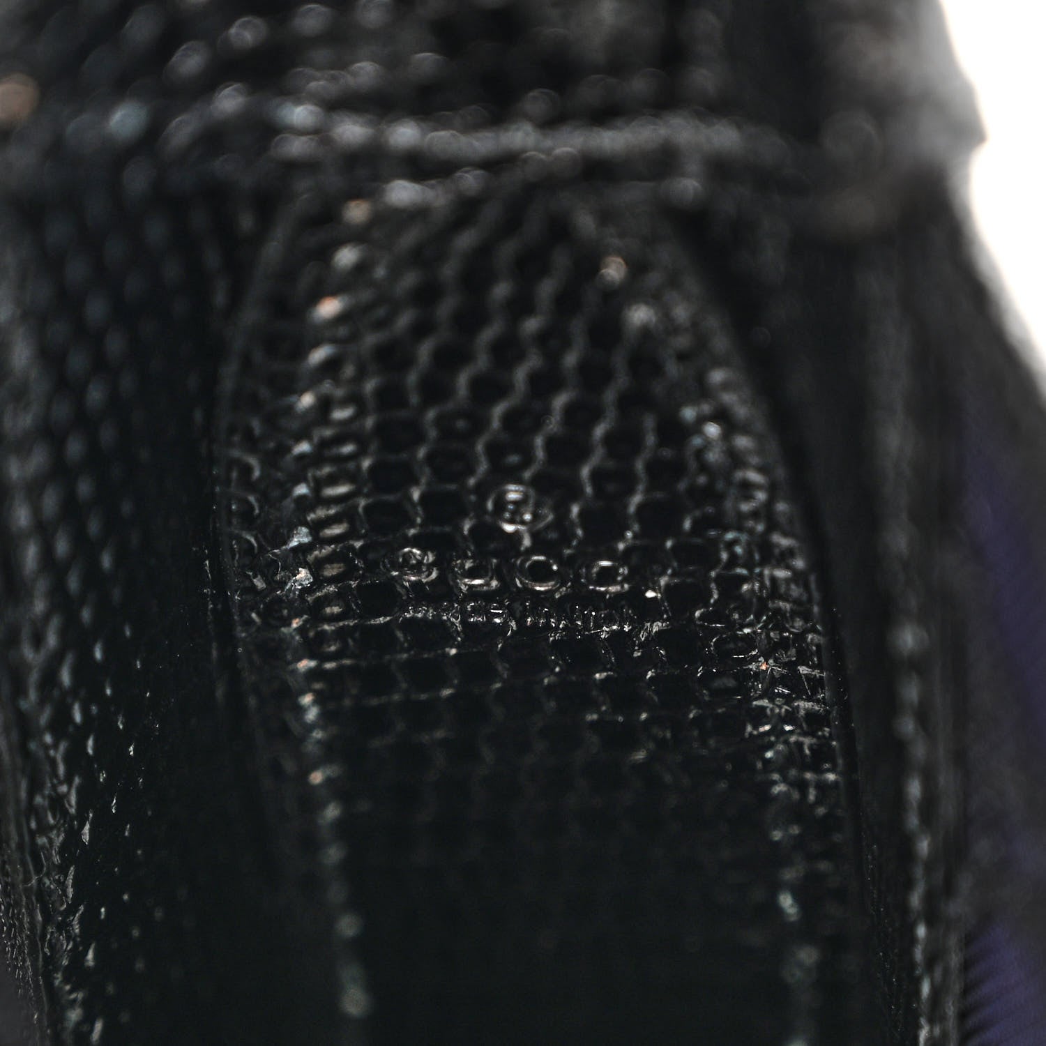 Gucci Lizard Mesh Crystal GG Monogram Mini Jackie 1961 Hobo Black 6 of 9