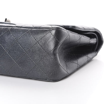 Chanel Metallic Sheepskin Quilted 2.55 Reissue 226 Flap Dark Silver 9 of 13