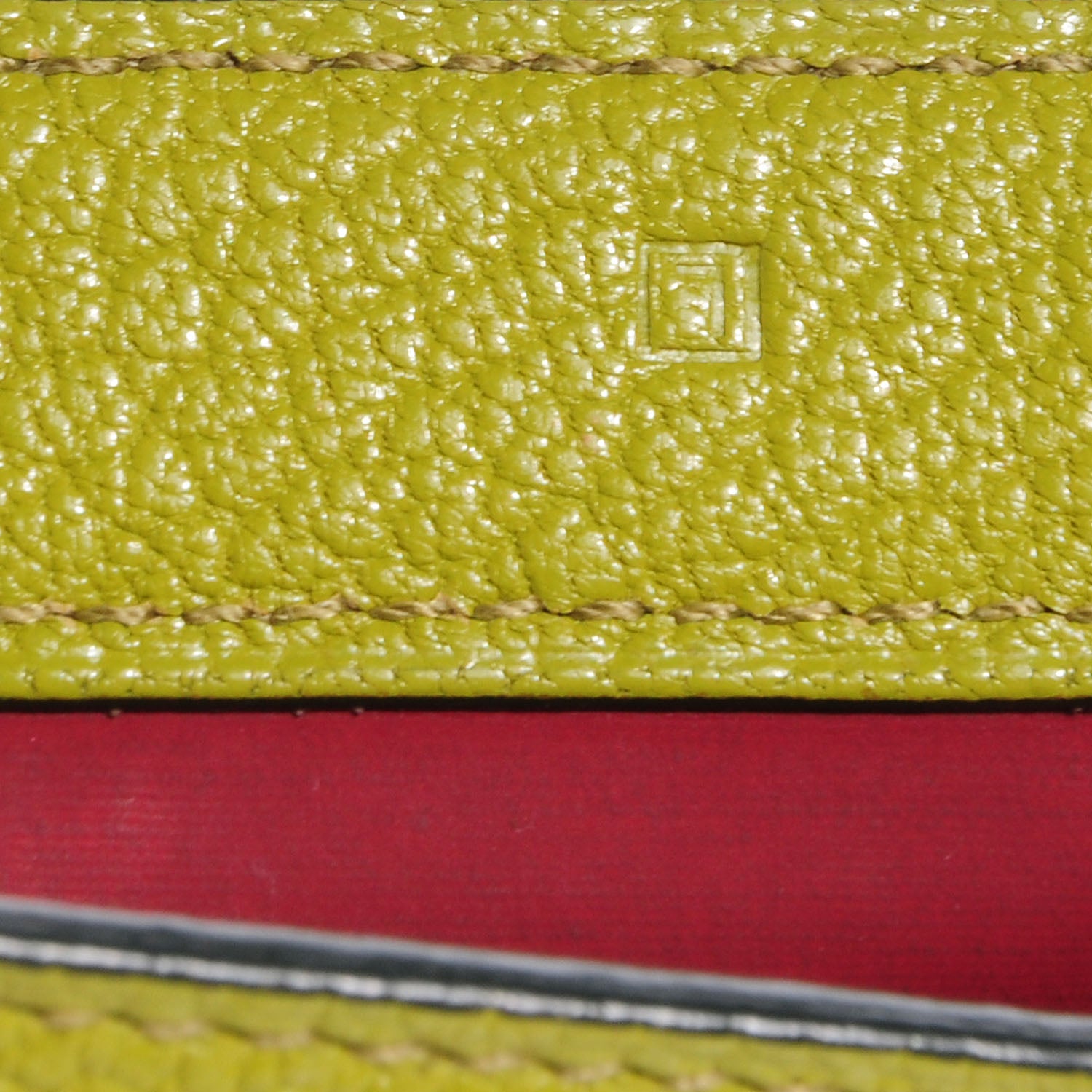 Hermes Chèvre Mysore Karo PM Vert Anis 8 of 9