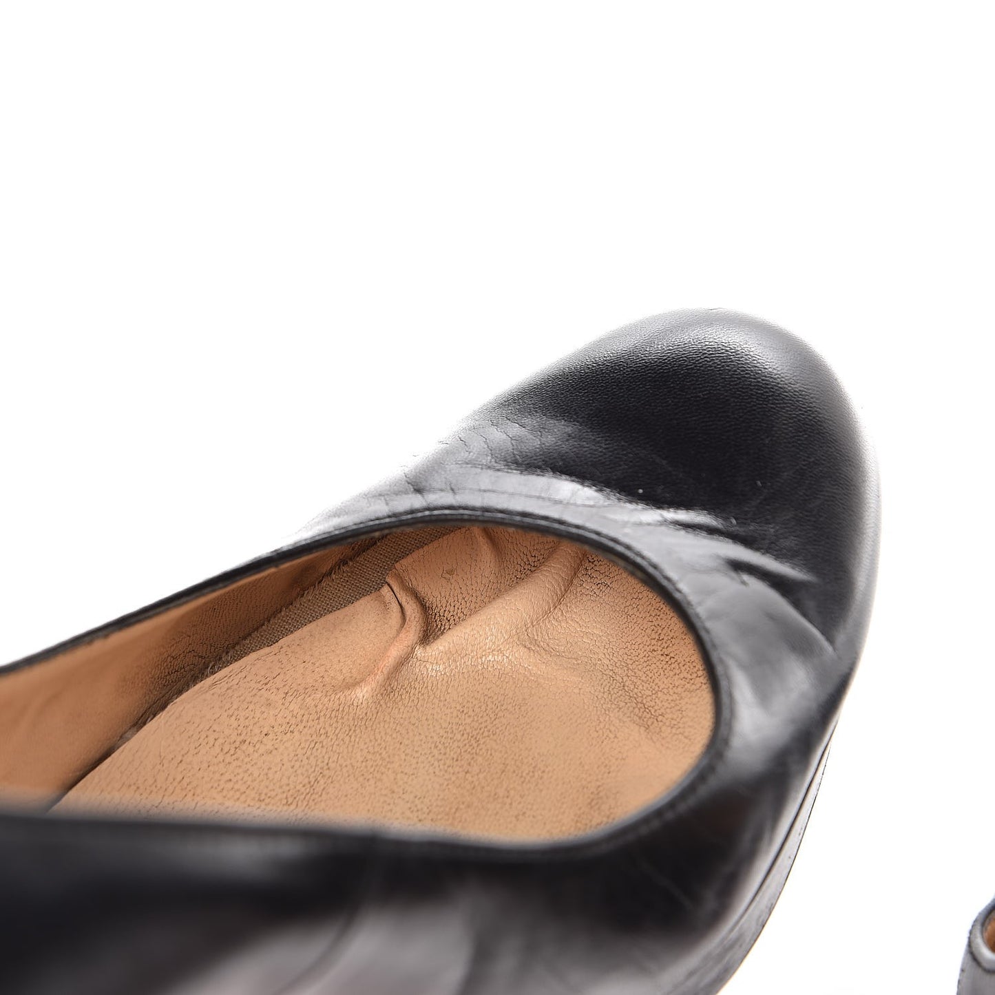 Calfskin Bruges 120 Pumps 38.5 Black
