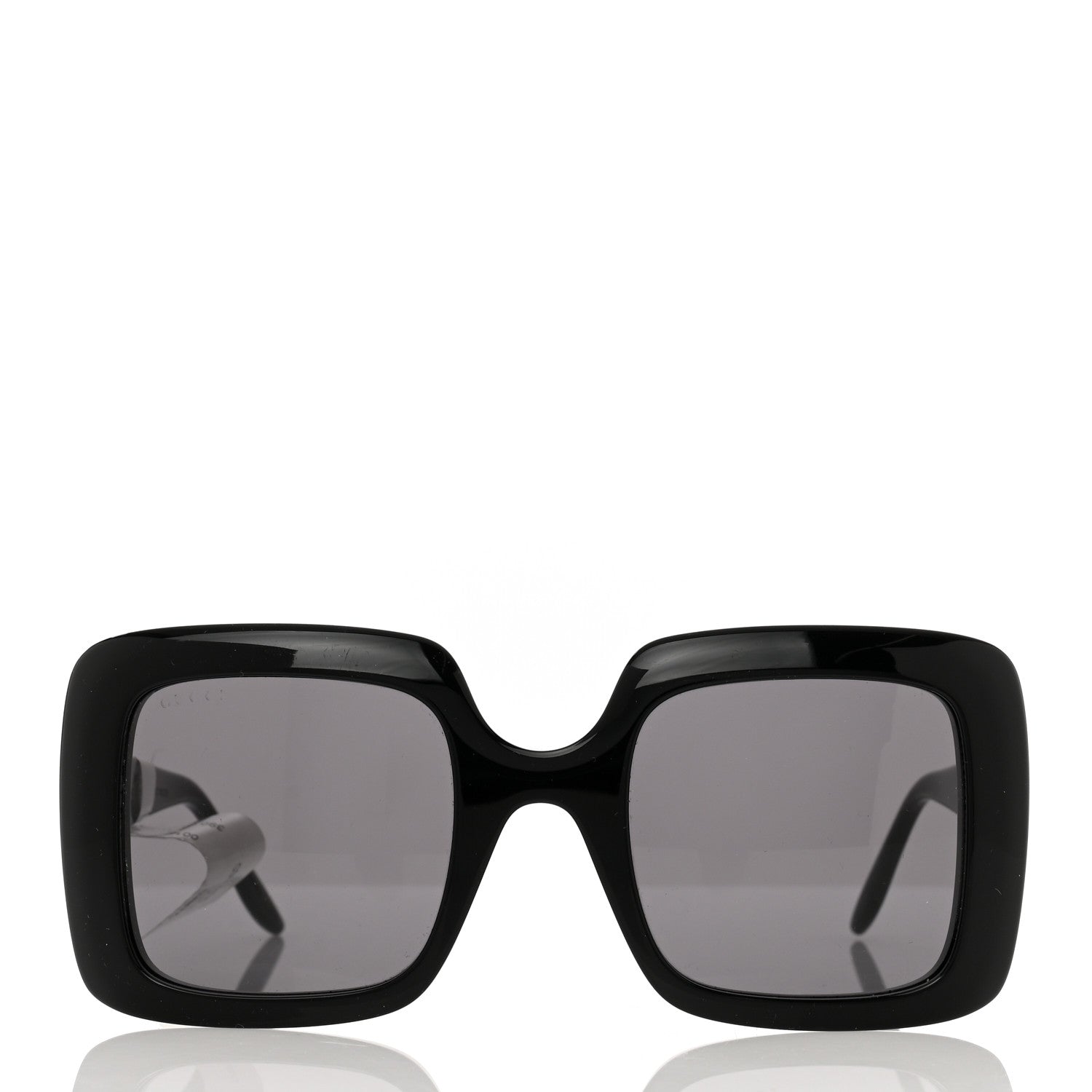 Gucci Acetate Square Frame Sunglasses GG0053S Black 2 of 6