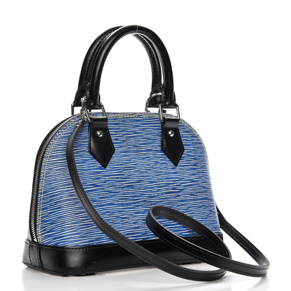 Louis Vuitton Epi Alma BB Denim Light 4 of 10