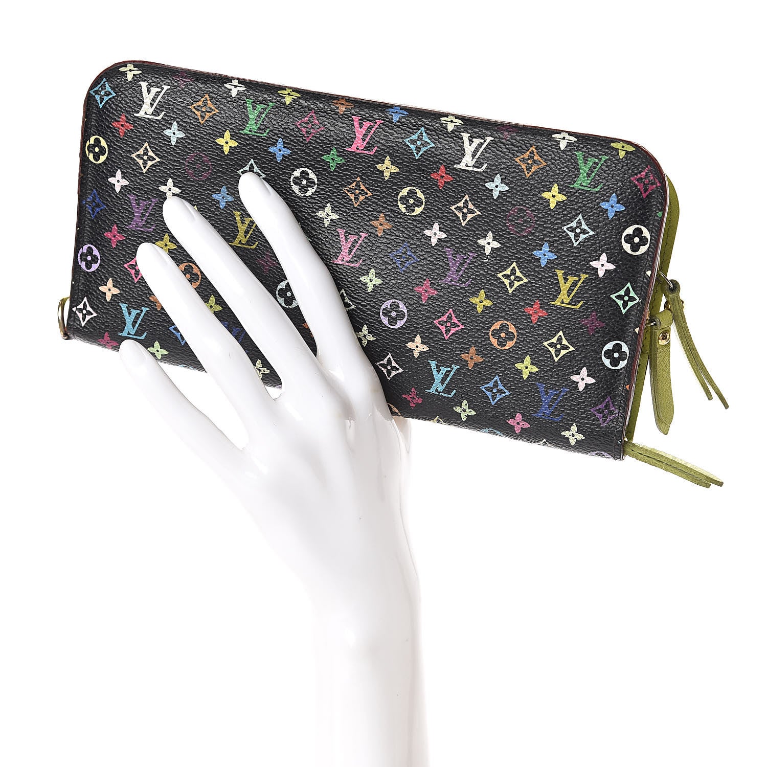 Louis Vuitton Monogram Multicolor Insolite Wallet Black Pistache 2 of 6