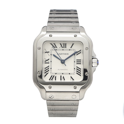 Cartier Stainless Steel 35mm Santos de Cartier Automatic Watch 1 of 7