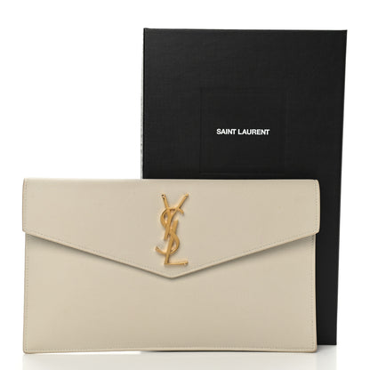 Saint Laurent Grain De Poudre Uptown Pouch Crema Soft 9 of 9