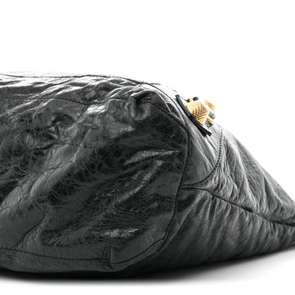 Balenciaga Agneau Giant 21 Gold Hardware Day Hobo  Black 9 of 9