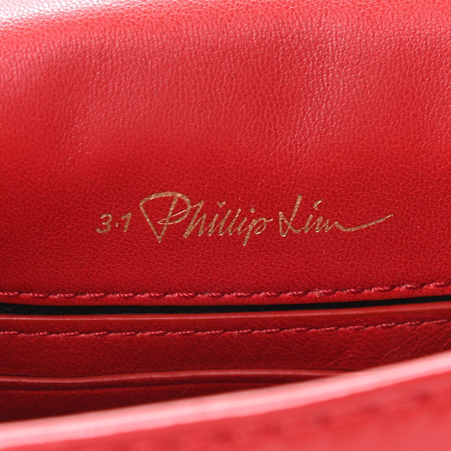 Lambskin Micro Alix Sport Bag Red