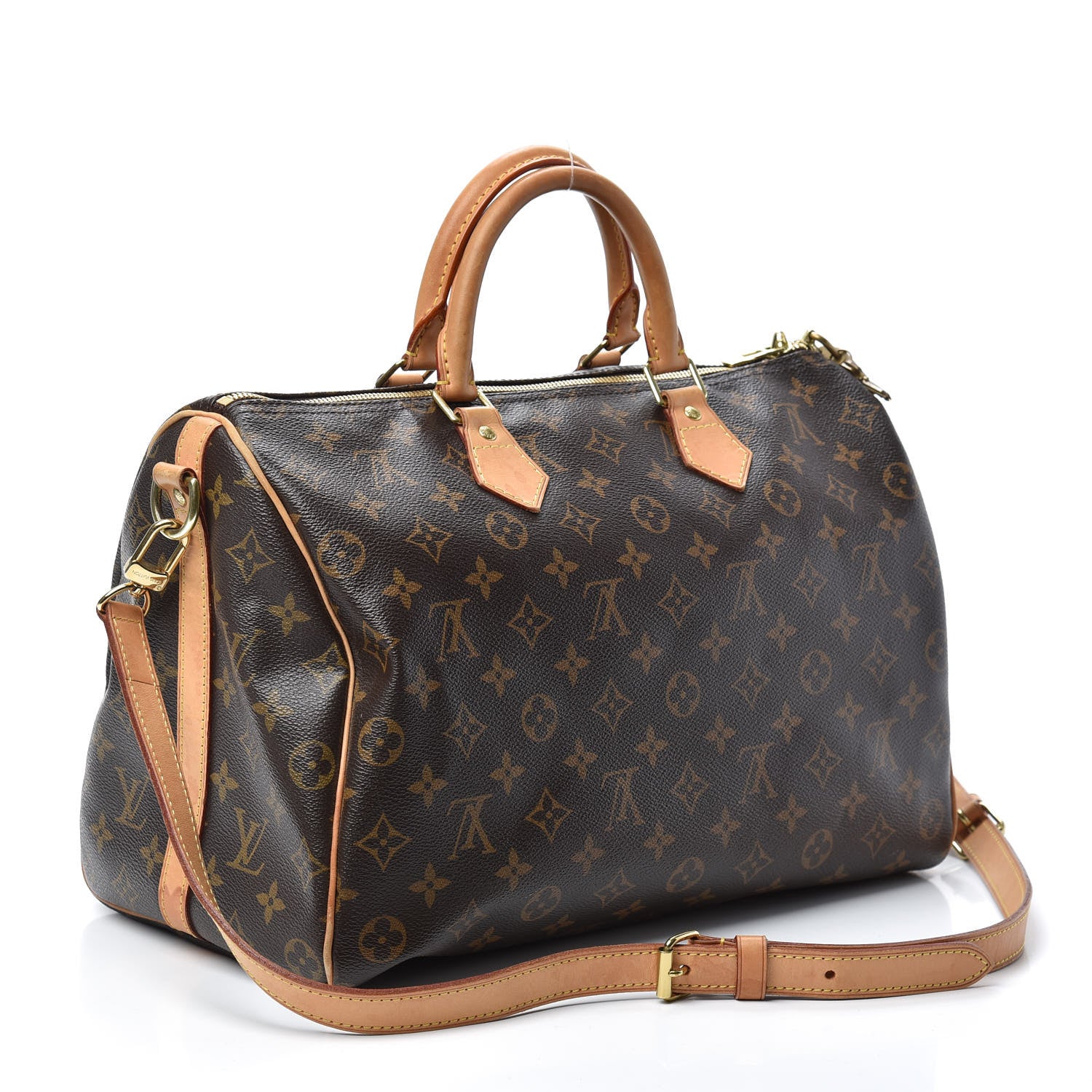 Louis Vuitton Monogram Speedy Bandouliere 35 3 of 10