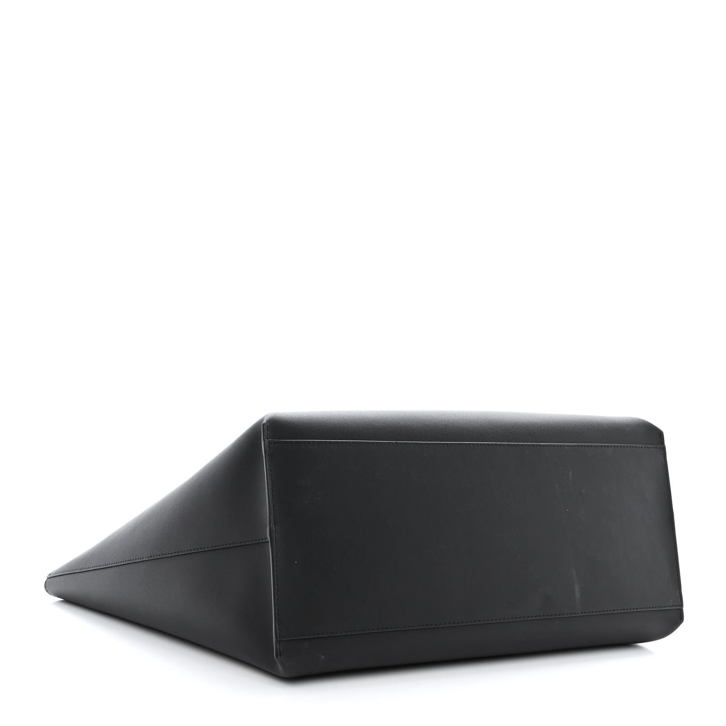 Calfskin Medium GV Shopper Tote Black