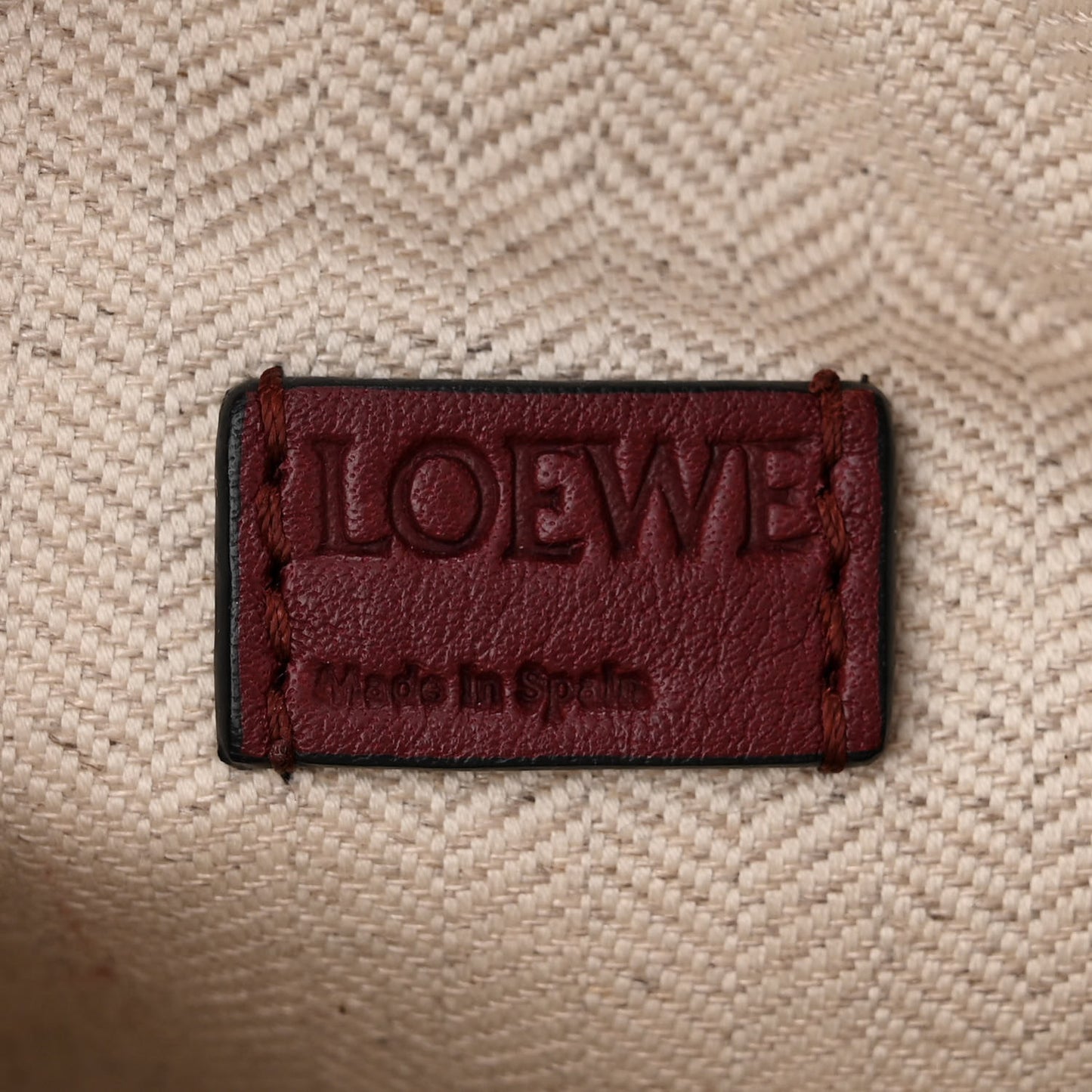 Calfskin Mini Puzzle Bag Wine