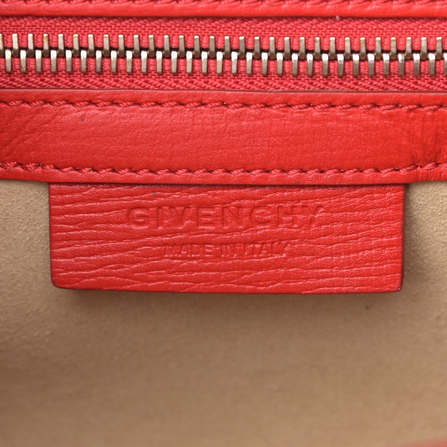 Textured Calfskin Mini Pandora Box Crossbody Bag Red