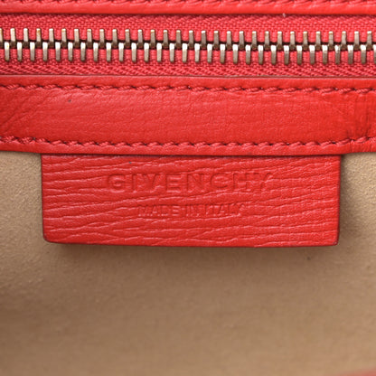 Givenchy Textured Calfskin Mini Pandora Box Crossbody Bag Red 10 of 24