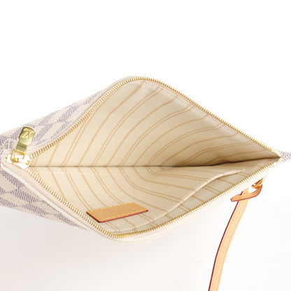 Louis Vuitton Damier Azur Neverfull MM GM Pochette 5 of 8