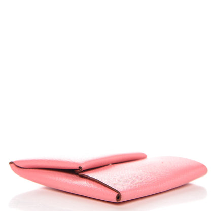 Hermes Epsom Bastia Coin Purse Rose Confetti 4 of 9