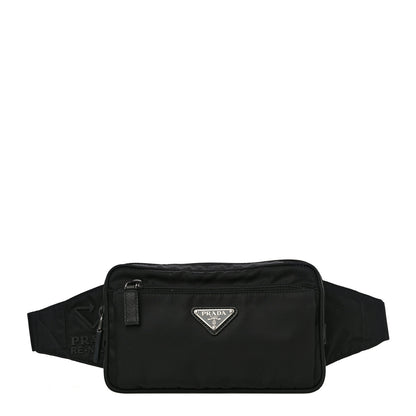 Prada Re-Nylon Saffiano Convertible Belt Bag Black 1 of 11