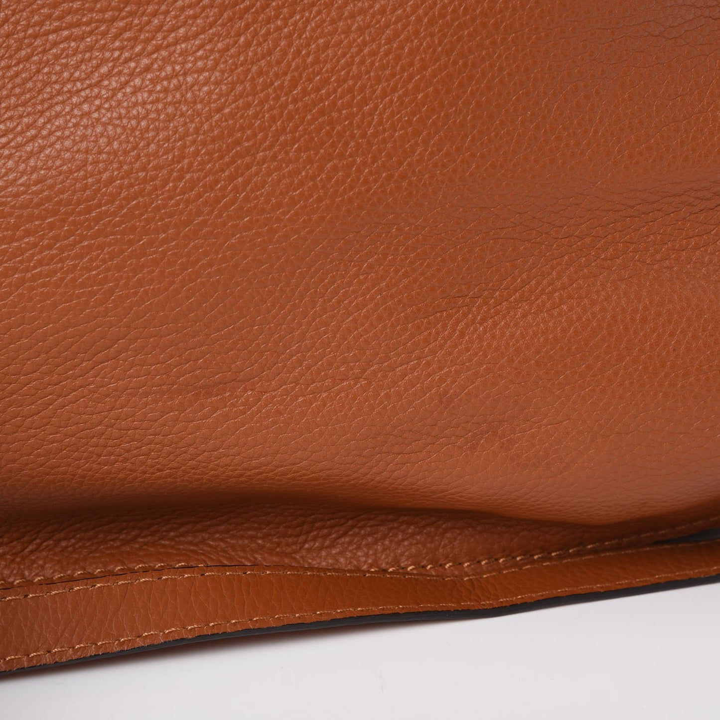Calfskin Medium Marcie Satchel Tan