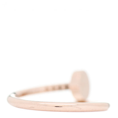 Cartier 18K Pink Gold Small Juste Un Clou Ring 46 3.75 3 of 5