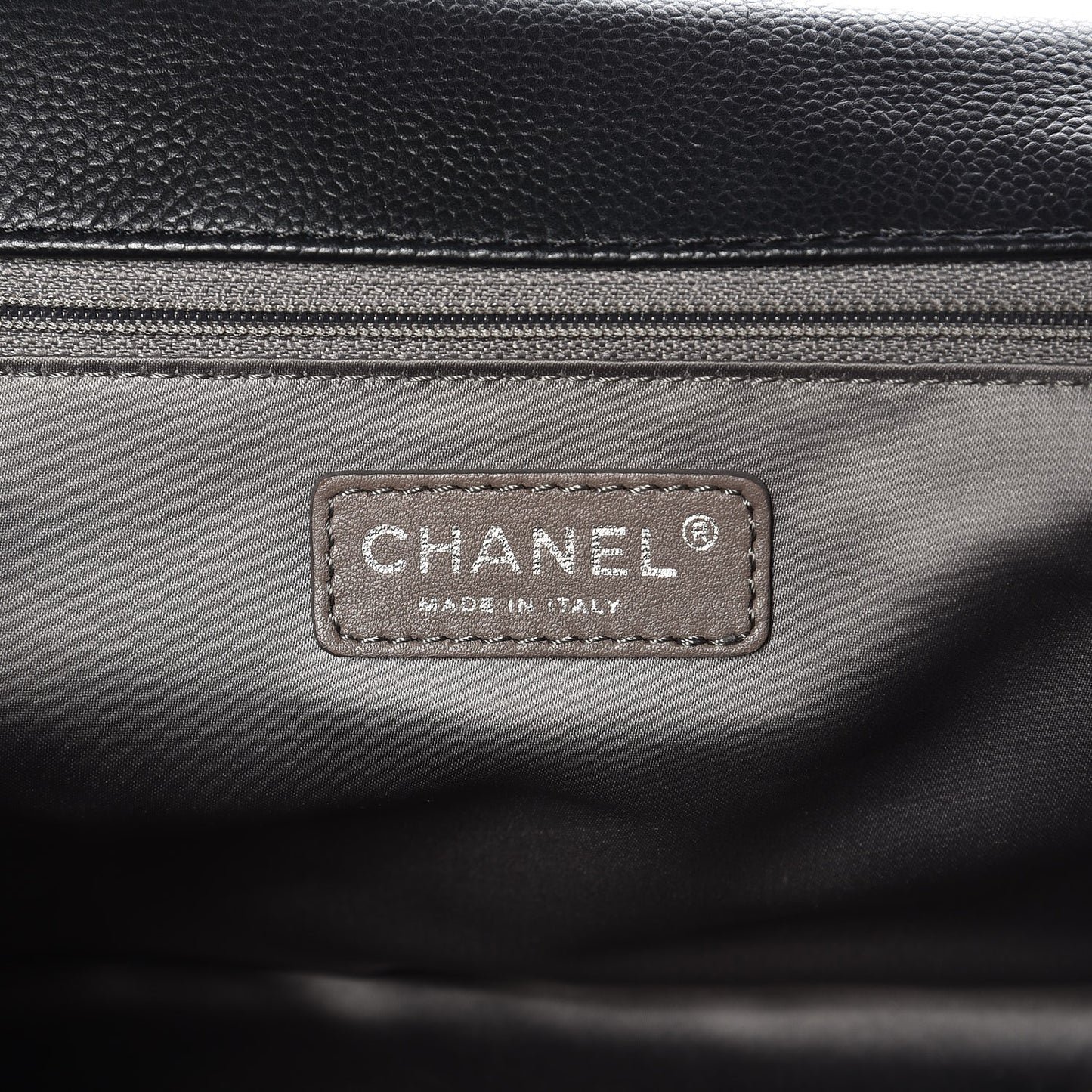 Caviar Quilted Coco Casual Flap Black