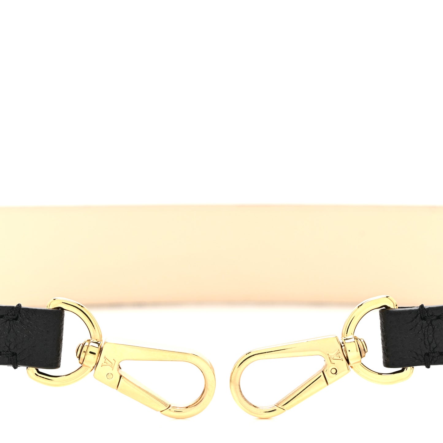 Empreinte Monogram Bandouliere Shoulder Strap Black Beige