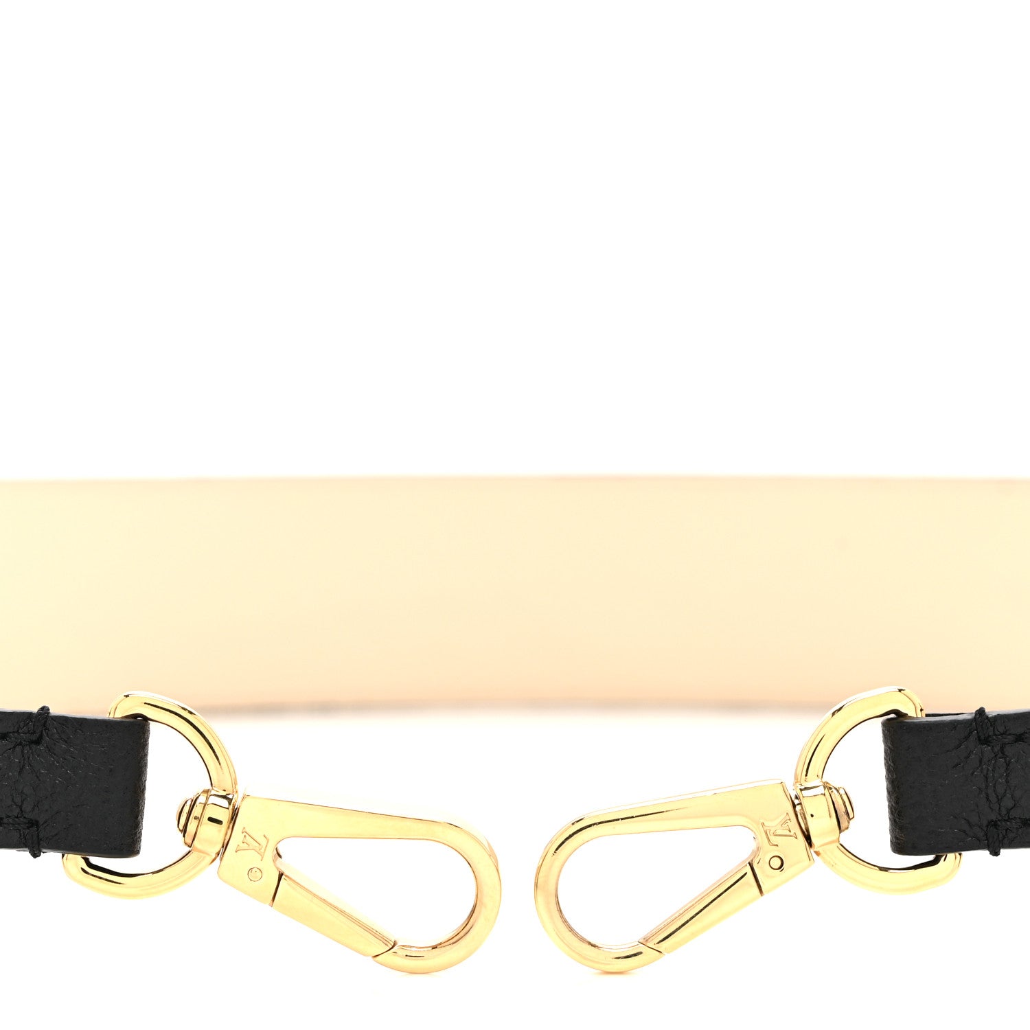 Louis Vuitton Empreinte Monogram Bandouliere Shoulder Strap Black Beige 5 of 6