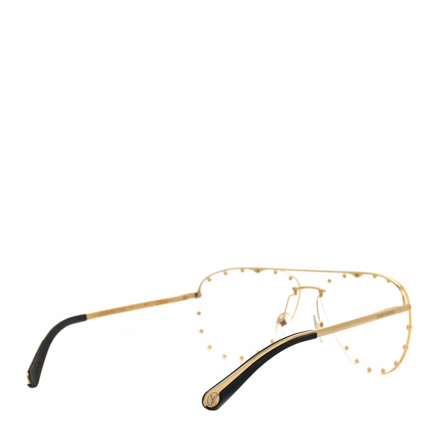 Metal The Party Aviator Anti Blue Light Sunglasses Z0997W Gold