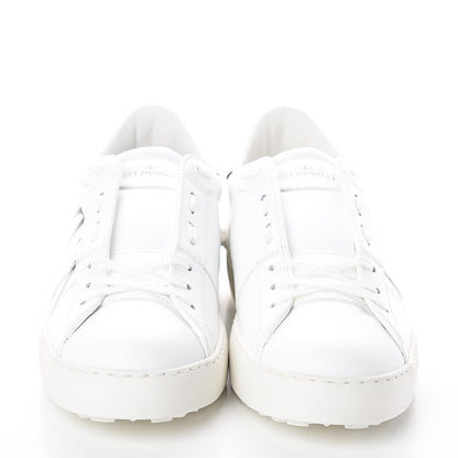 Valentino Garavani Calfskin VLTN Rockstud Open Sneakers 38 White 2 of 7