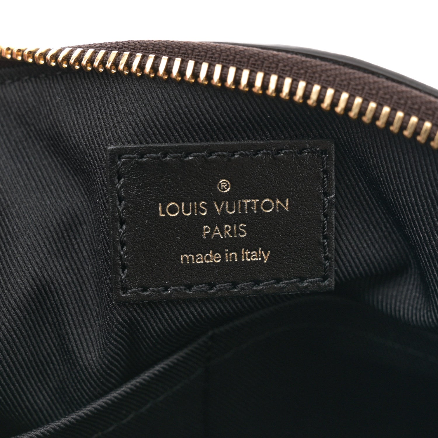 Louis Vuitton Damier Ebene Odeon Tote PM Black 6 of 11