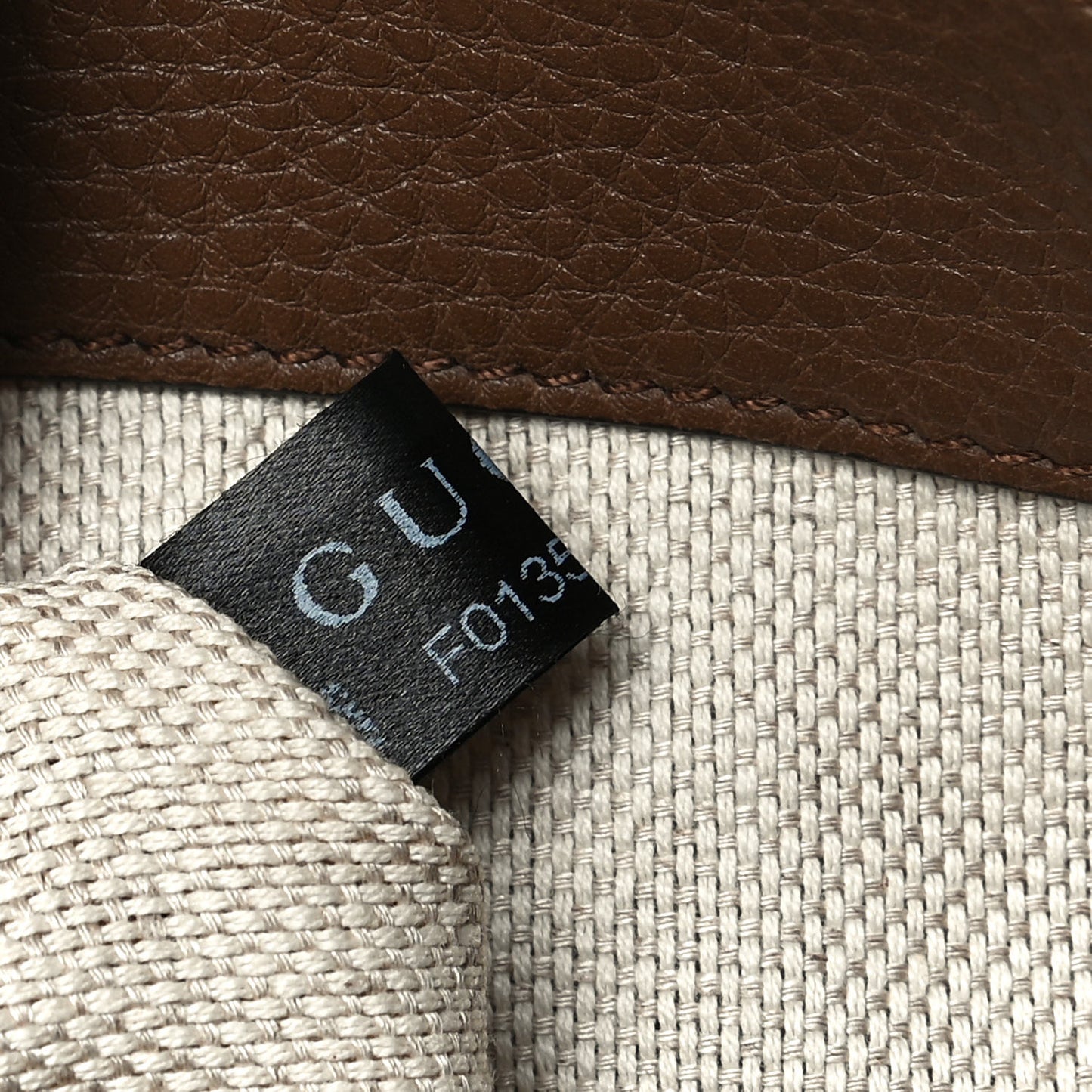 Pebbled Calfskin Medium Soho Shoulder Bag Brown