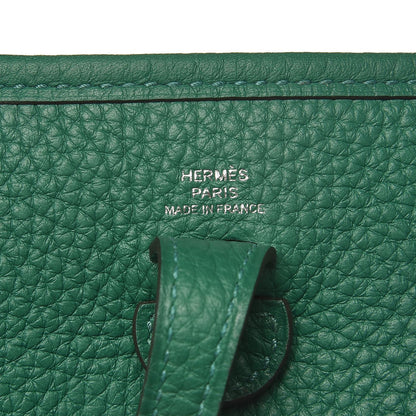 Hermes Taurillon Clemence Evelyne TPM Vert Vertigo 6 of 9