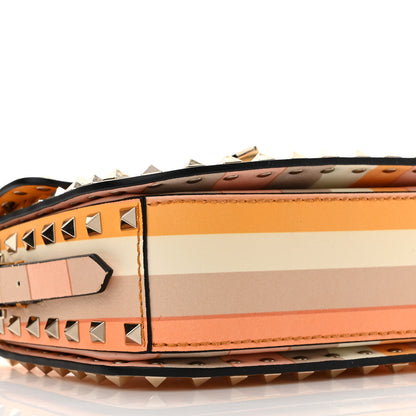 Valentino Garavani Vitello Native Couture 1975 Rockstud Crossbody Bag Mandarin Sorbet 7 of 8
