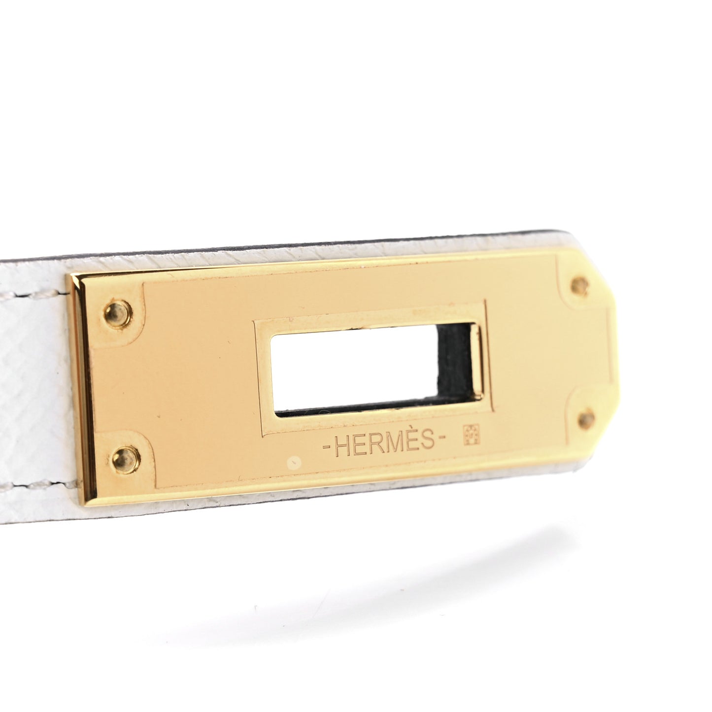 Epsom Kelly Belt White