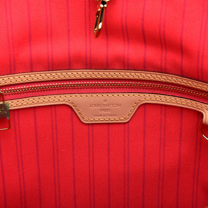 Louis Vuitton Damier Azur Delightful MM Pink 9 of 10