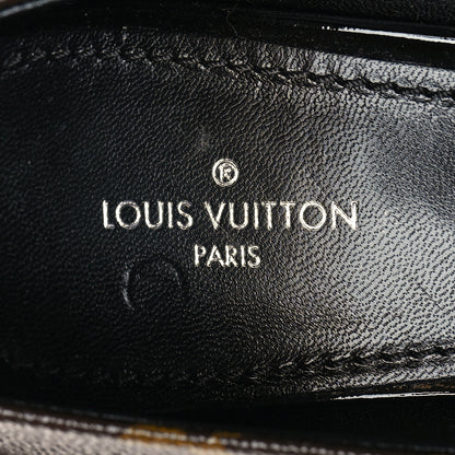 Louis Vuitton Monogram Cherie Pumps 38.5 Black 8 of 8