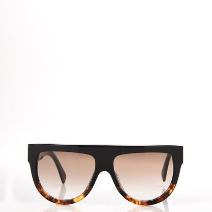 Celine Shadow Sunglasses CL 41026/S Black Havana 2 of 7