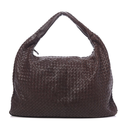 Bottega Veneta Intagli Intrecciato Maxi Veneta Hobo Ebano 1 of 11