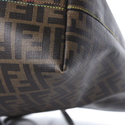 Fendi Zucca Spalmati Print Large Roll Tote Tobacco Multicolor 13 of 22