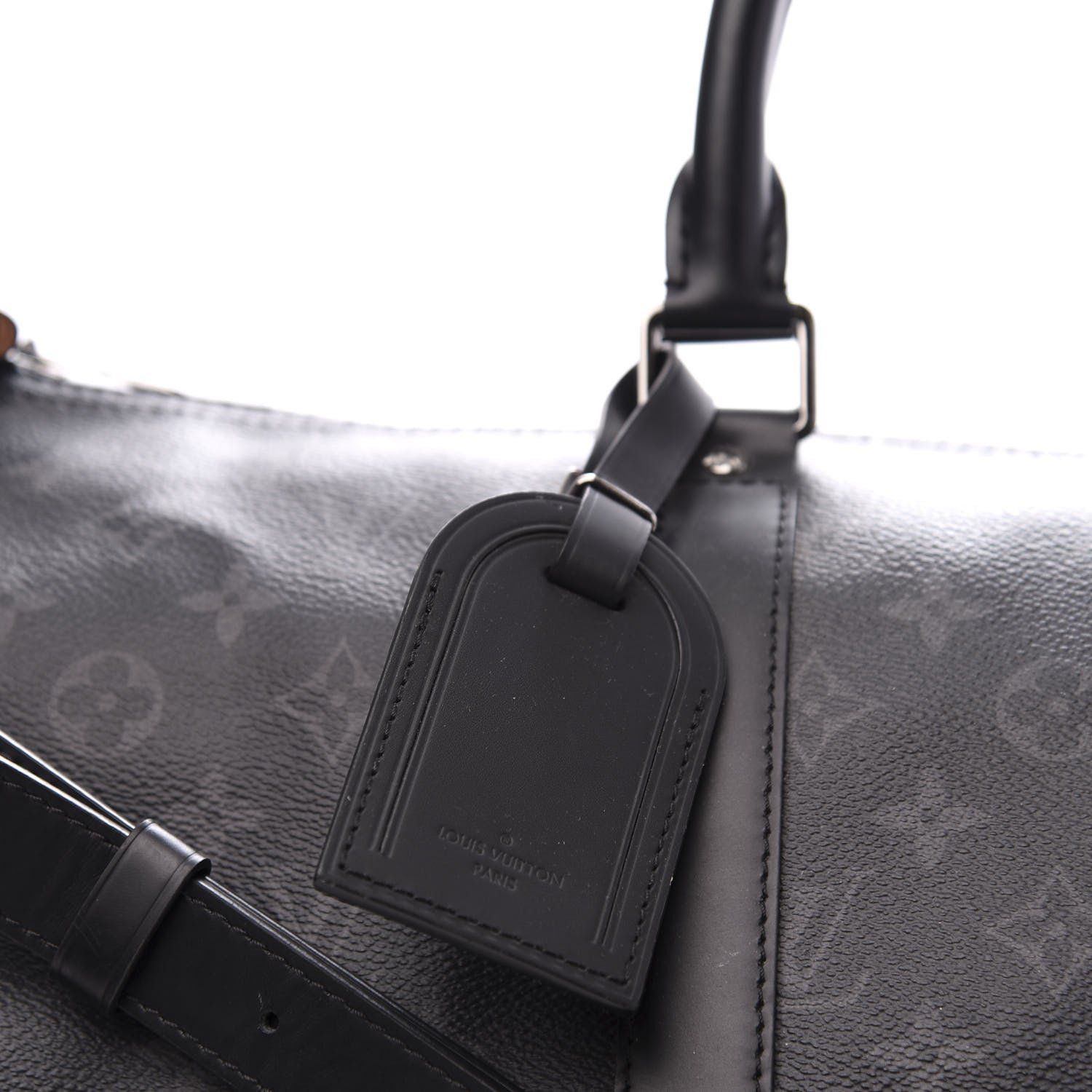 Louis Vuitton Monogram Eclipse Keepall Bandouliere 45 8 of 12