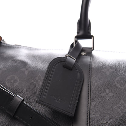 Louis Vuitton Monogram Eclipse Keepall Bandouliere 45 8 of 12