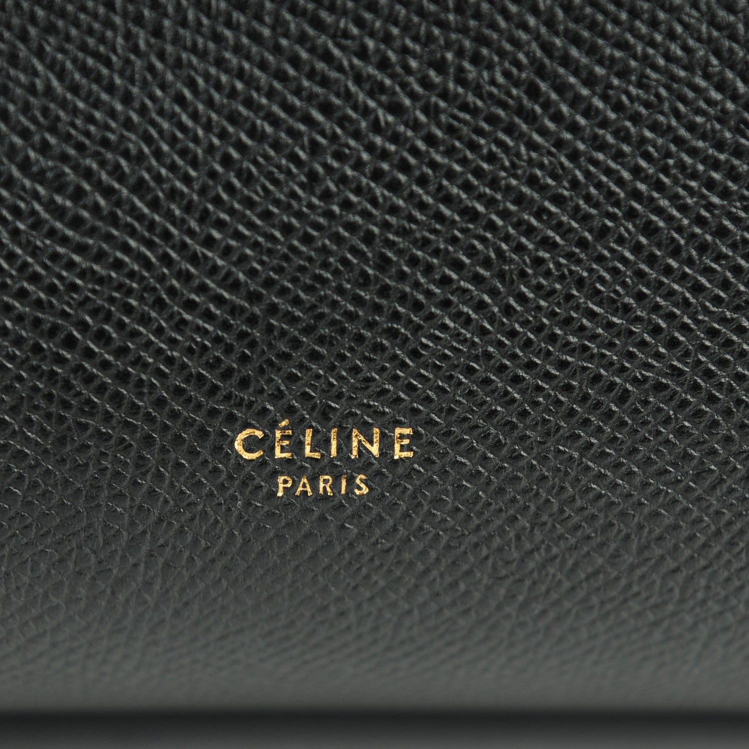 Celine Grained Calfskin Mini Belt Bag Black 6 of 9