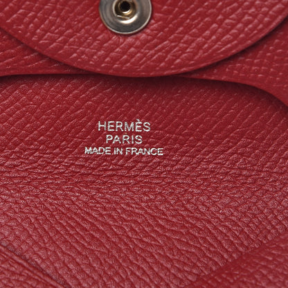 Hermes Epsom Bastia Coin Purse Rubis 6 of 8