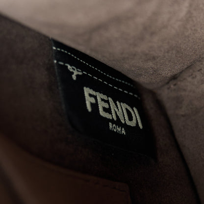 Fendi Vitello Liberty Scalloped Studded Small Kan I Shoulder Bag English Rose 8 of 12