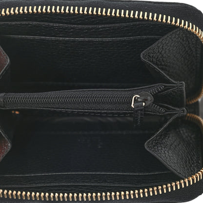 Gucci Pebbled Calfskin Small Soho Zip Around Wallet Black 5 of 7
