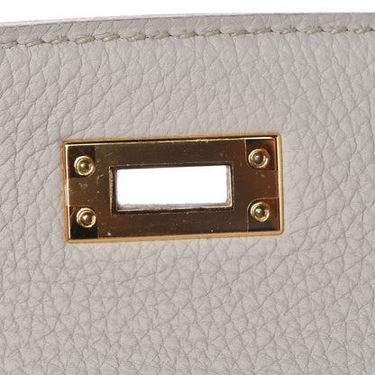 Hermes Togo Kelly Retourne 25 Craie 30 of 55