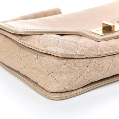 Chanel Caviar Quilted Medium Mademoiselle Flap Beige 8 of 11
